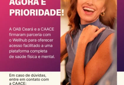 CAACE e OAB-CE fecham parceria com Wellhub