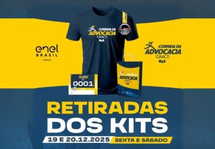 Entrega de kits da Corrida da Advocacia acontece nesta sexta-feira e sábado