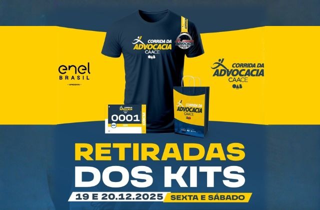 Entrega de kits da Corrida da Advocacia acontece nesta sexta-feira e sábado